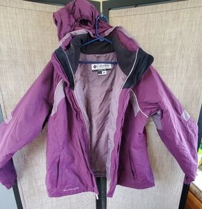 Purple Xl Columbia ladies jacket